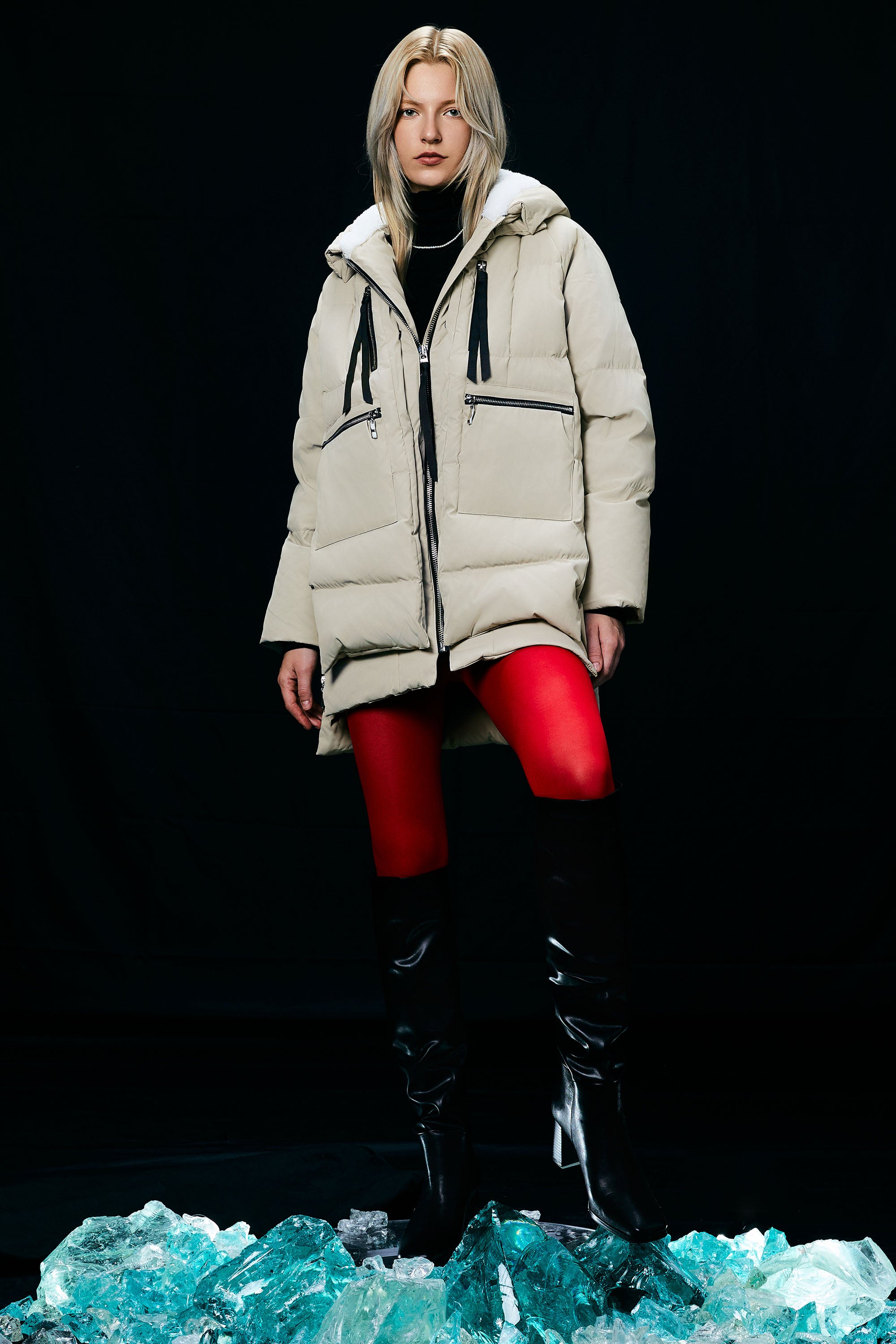 OROLAY Thickened Down Jacket