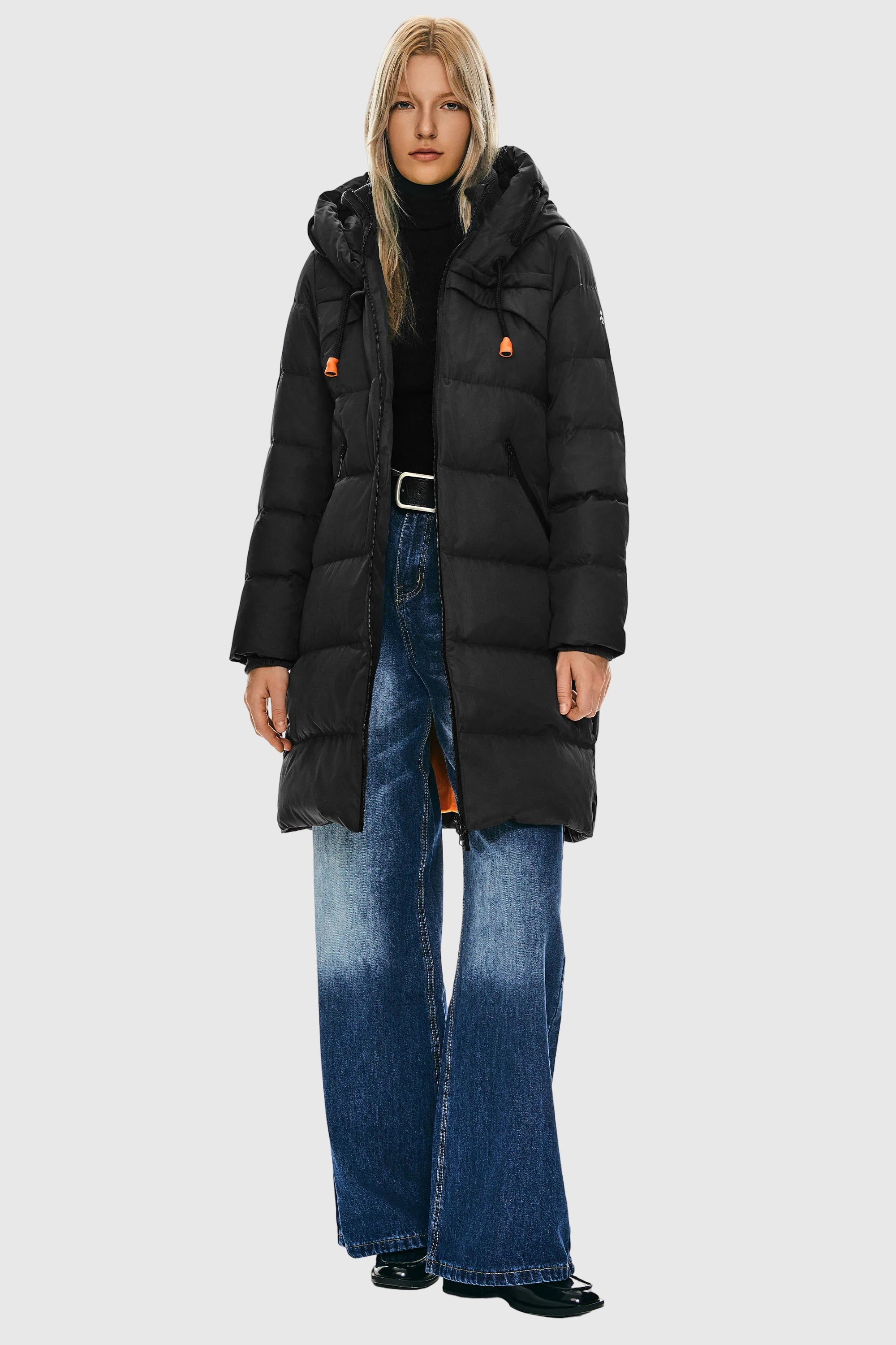 ジャケット・アウター 1/f clothing DOWN OVER COAT 01 Orolay Women's Long Thickened Hooded Down Jacket