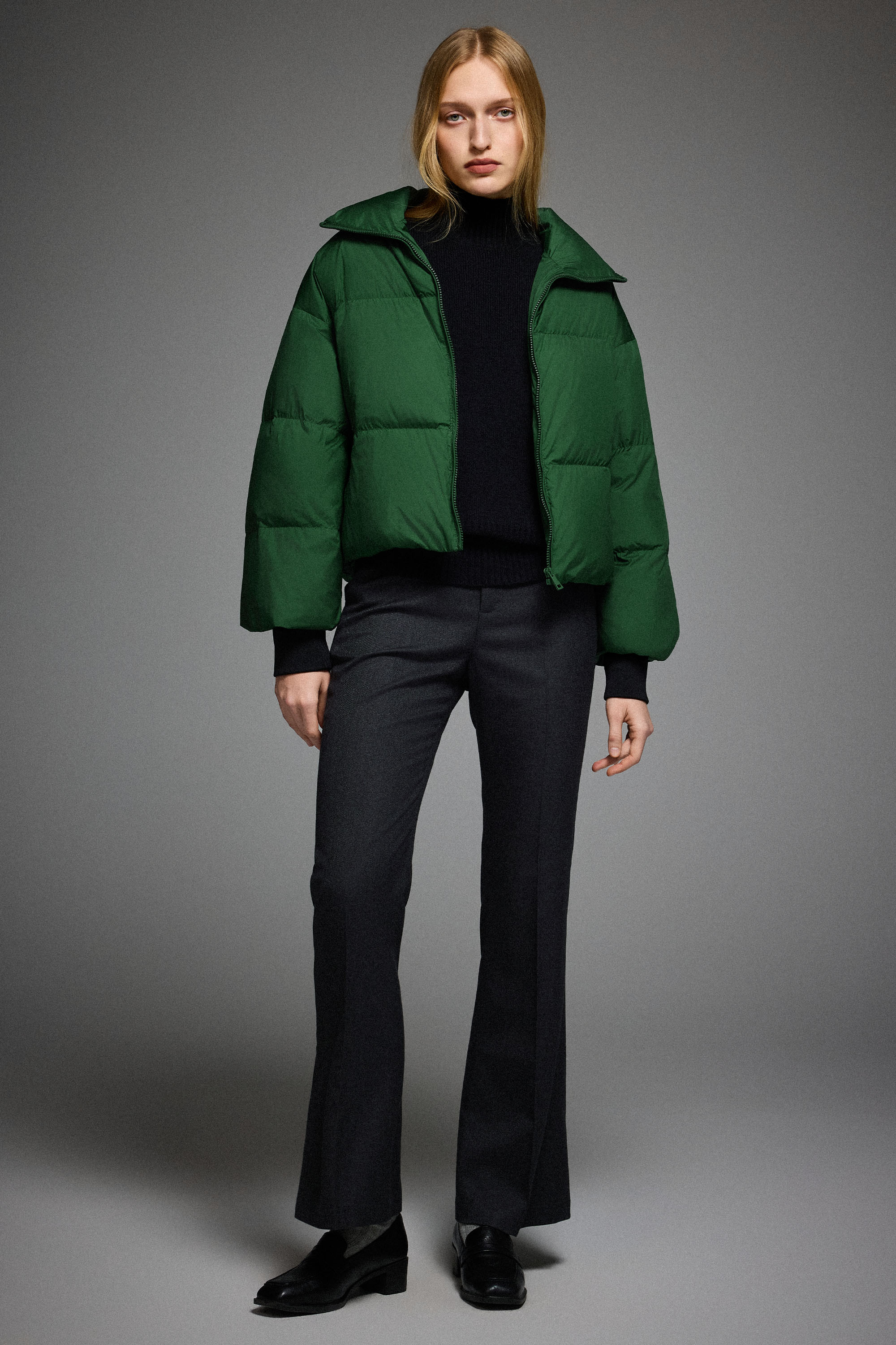 Orolay Women's Short Baggy Oversize Down coat