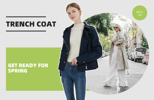 OROLAY Trench Coat - Ready for the spring