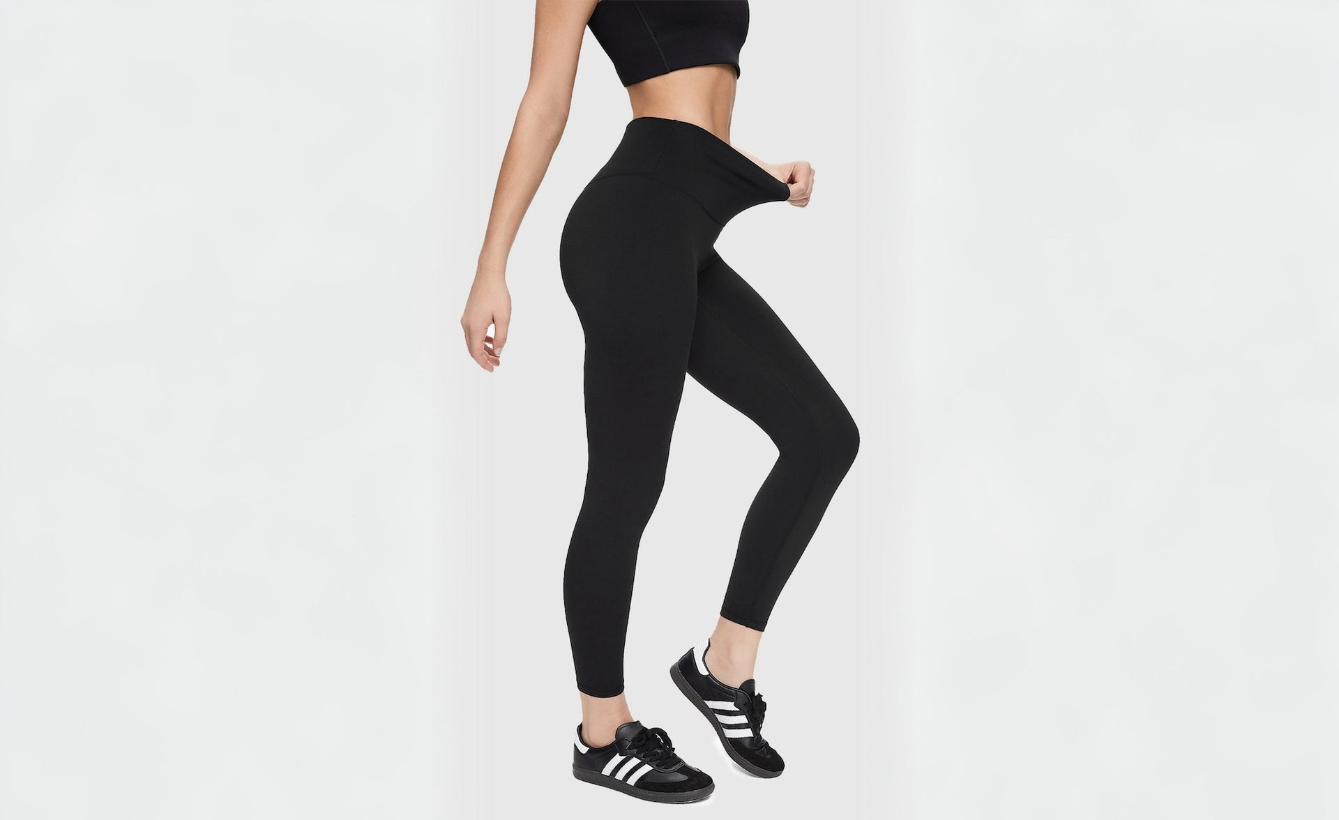 High leg wear leggings