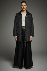 092 Universe® Lightweight Jacket with Corduroy Collar #color_black