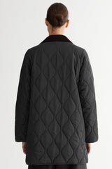 092 Universe® Lightweight Jacket with Corduroy Collar #color_black