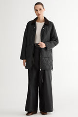 092 Universe® Lightweight Jacket with Corduroy Collar #color_black