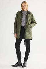 092 Universe® Lightweight Jacket with Corduroy Collar #color_green