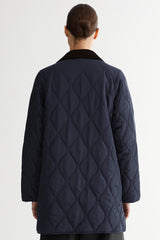 092 Universe® Lightweight Jacket with Corduroy Collar #color_navy