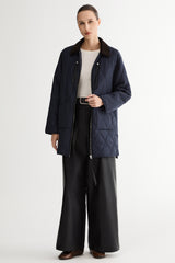 092 Universe® Lightweight Jacket with Corduroy Collar #color_navy