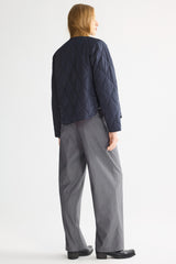 OROLAY 092 Universe® Lightweight Quilted Jacket #color_navy