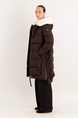 Orolay-Long Winter Puffer Jacket-Long Winter Puffer Jacket - Orolay, #color_coffee