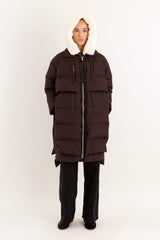 Orolay-Long Winter Puffer Jacket-Long Winter Puffer Jacket - Orolay, #color_coffee