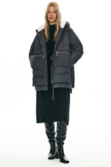 Orolay 092 Classics Women's Thickened Down Jacket #color_darkgray