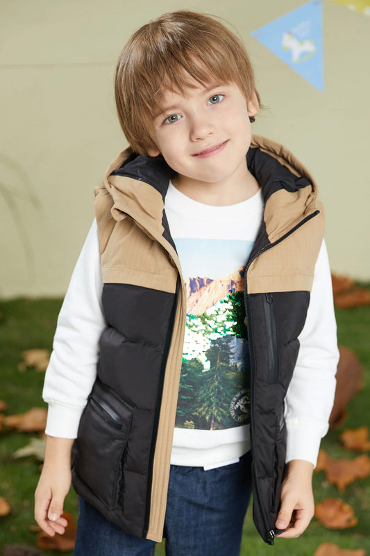 Kid's Casual Thickened Warm Down Vest