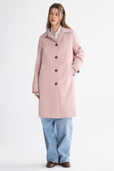 Orolay-Single-Breasted Trench-#color_pink