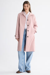 Orolay-Single-Breasted Trench-#color_pink