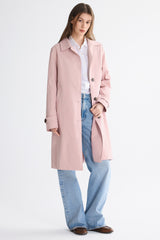 Orolay-Single-Breasted Trench-#color_pink