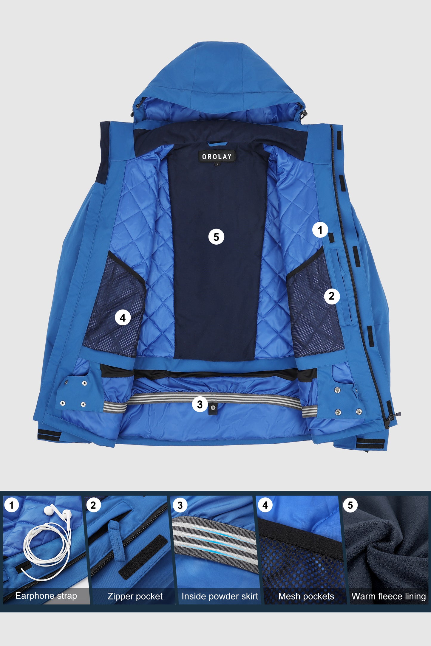 Mountain Waterproof Ski Jacket