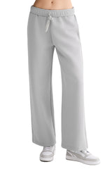 OROLAY Air Layer Wide-Leg Sweatpants #color_gray