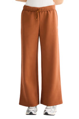 OROLAY Air Layer Wide-Leg Sweatpants #color_orange