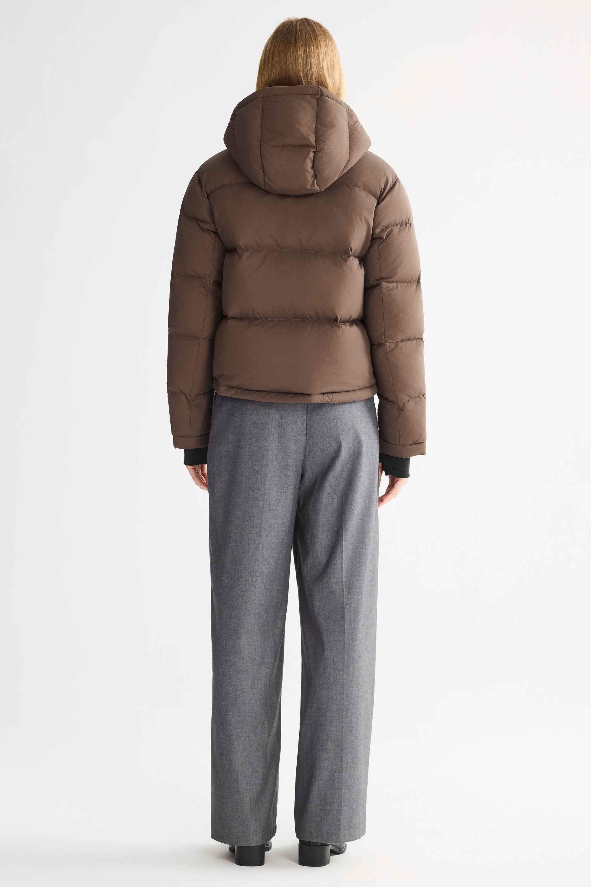 Puff-O® Cropped Down Puffer Jacket