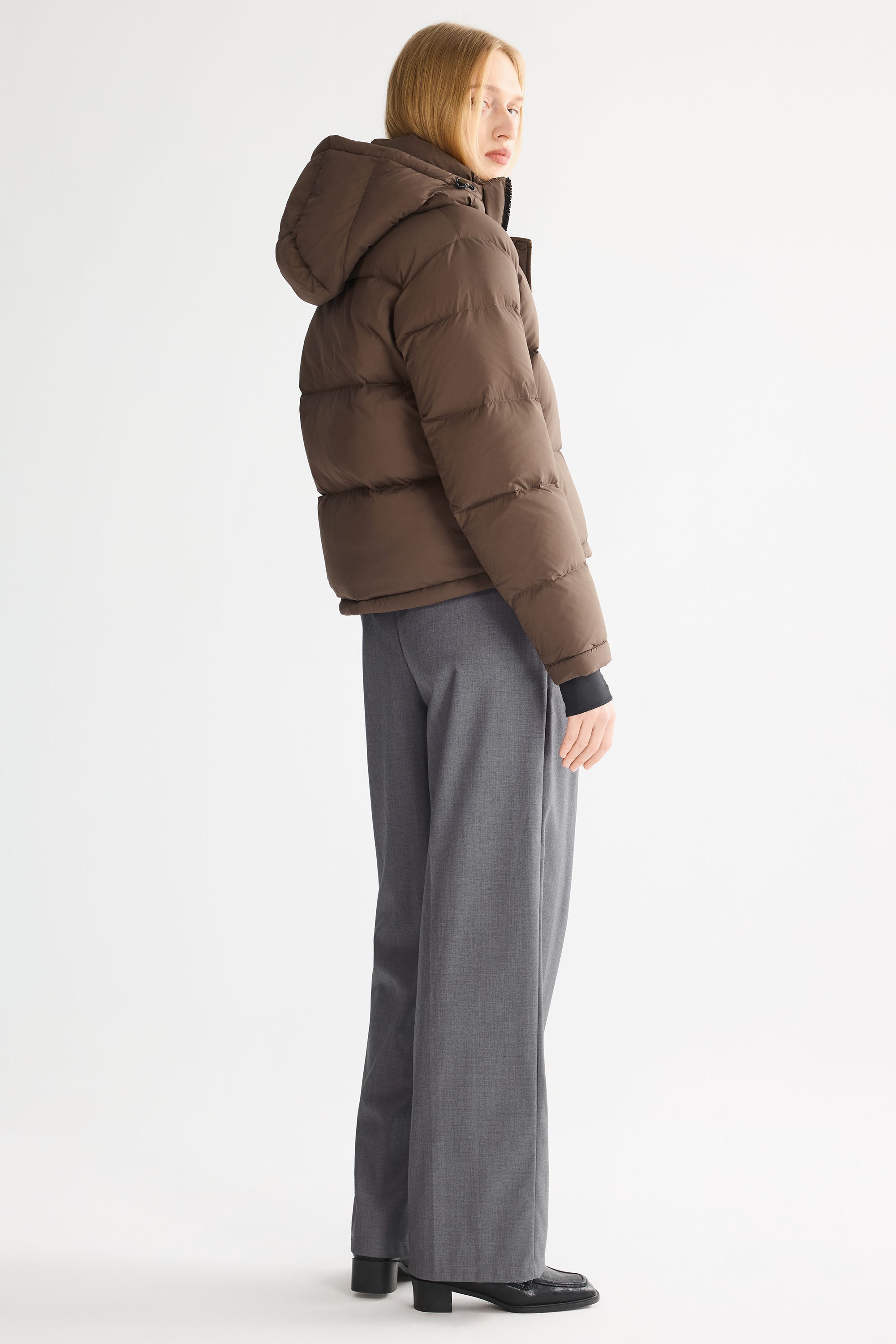 Puff-O® Cropped Down Puffer Jacket