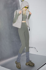 Orolay-Aurora Hooded Puffer Vest-#color_gray