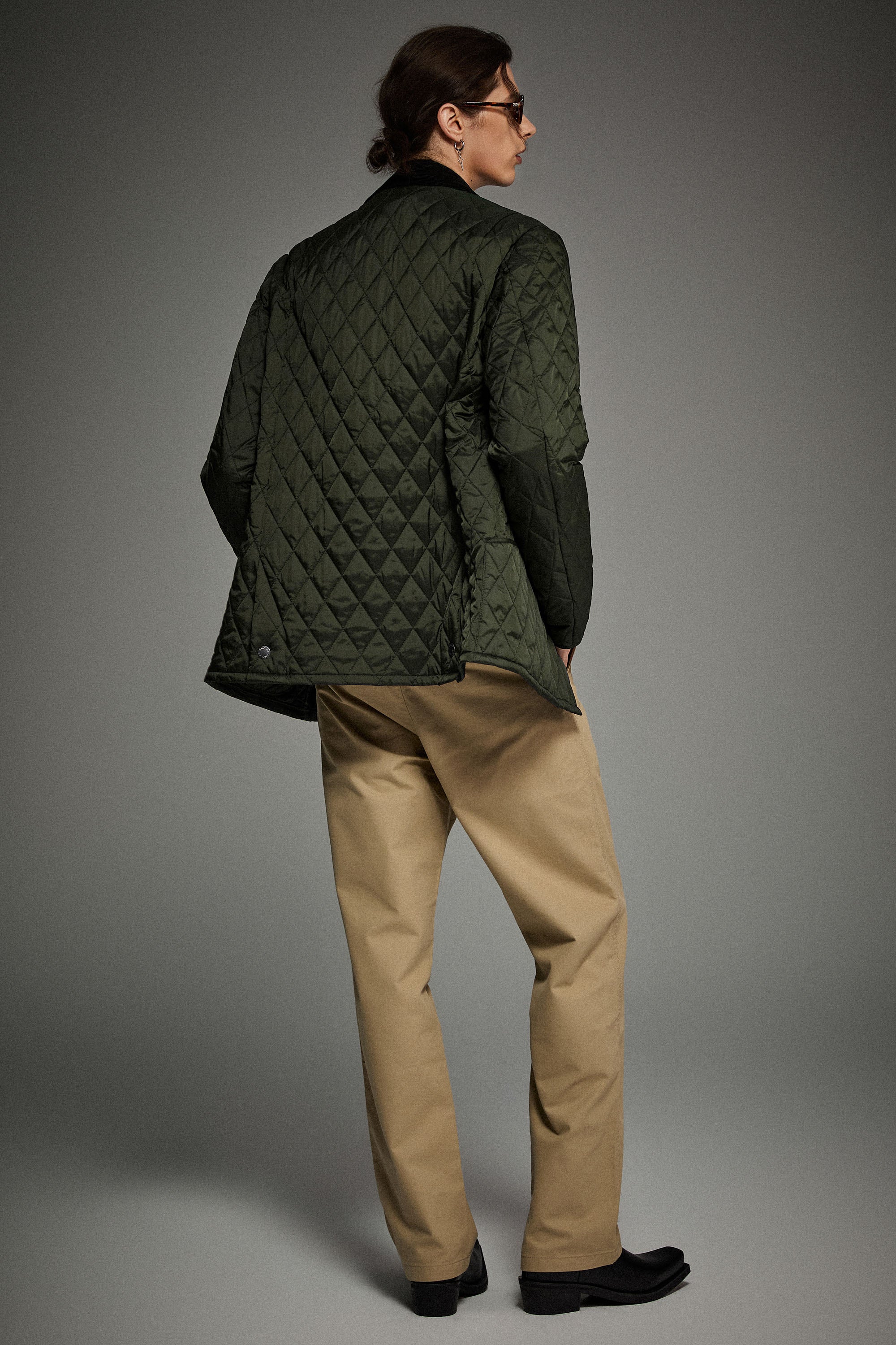 Orolay BarnForm Classic Lightweight Quilted Jacket #color_olive