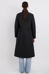 BarnForm Long Lightweight Trench Jacket #color_black