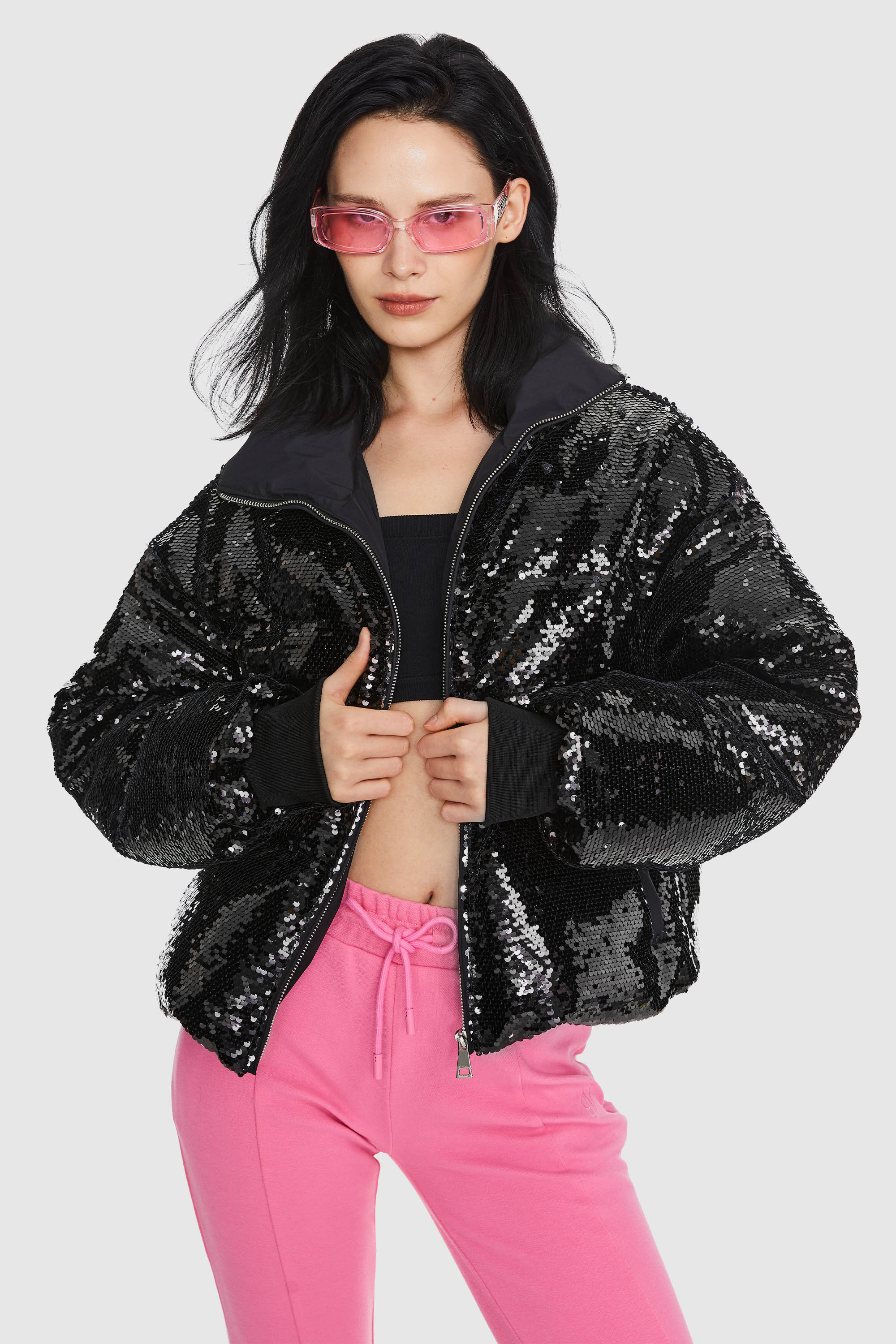 Shiny Sequin Stylish Glitter Jacket