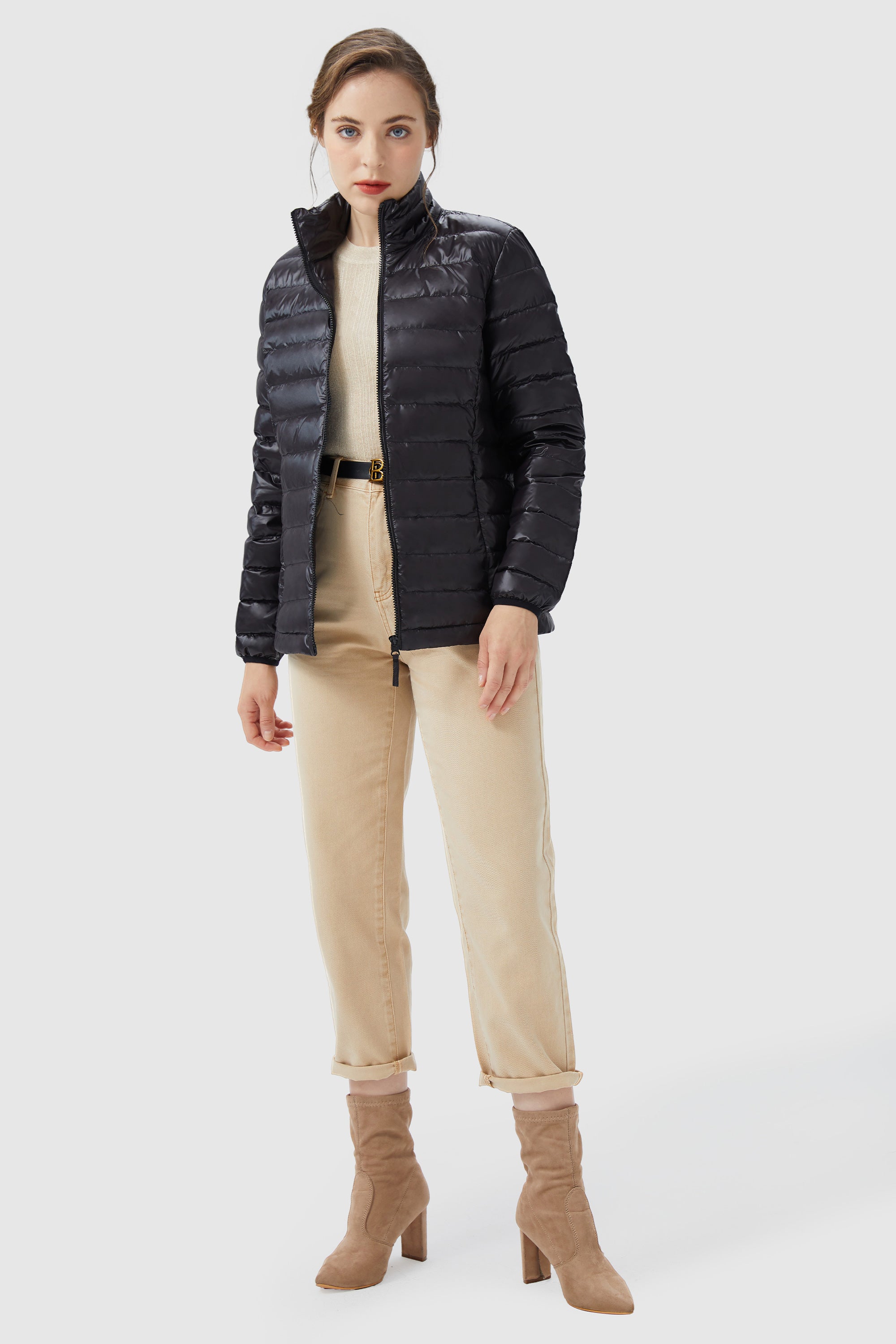 Calvin klein women's clearance packable lightweight down jacket
