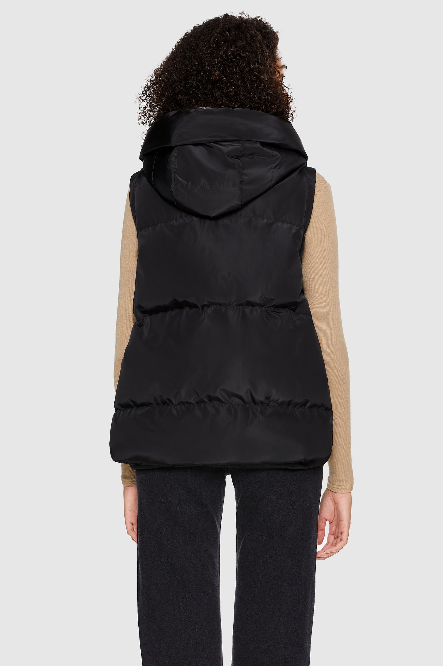 Casual Cropped Winter Down Vest