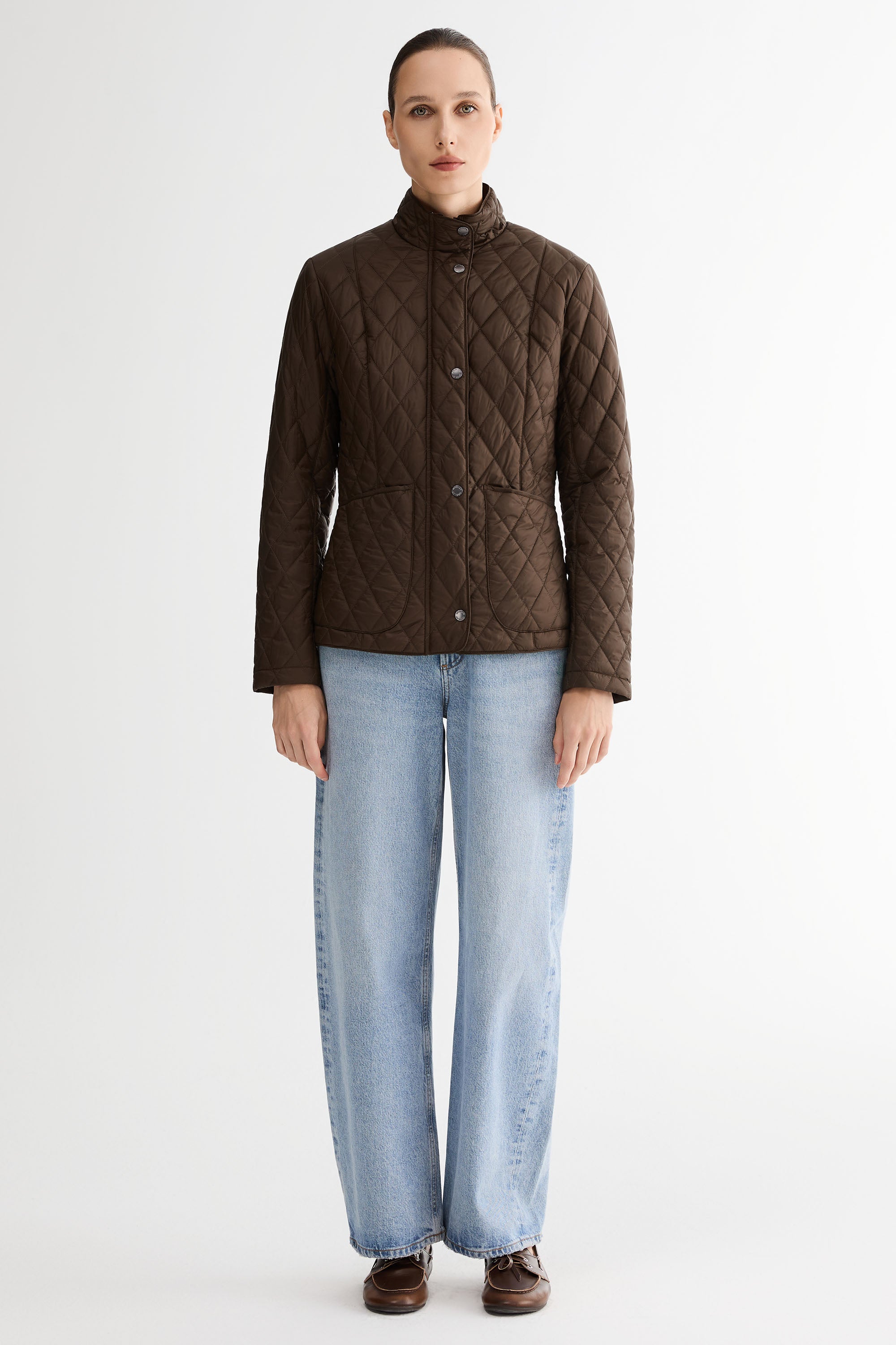 Classic Slim-Fit Lightweight Jacket #color_coffee