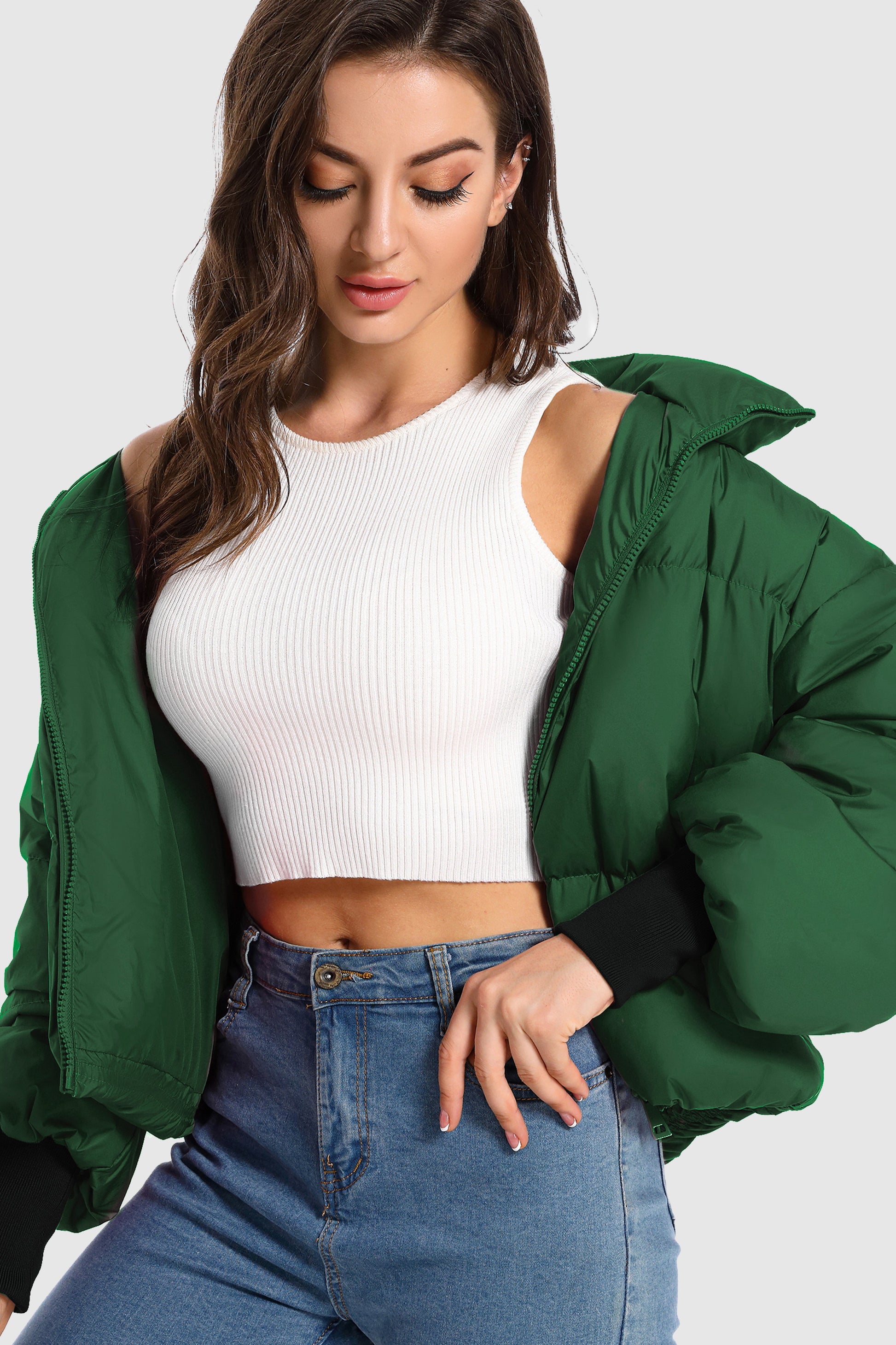 Baggy Cropped Jacket 