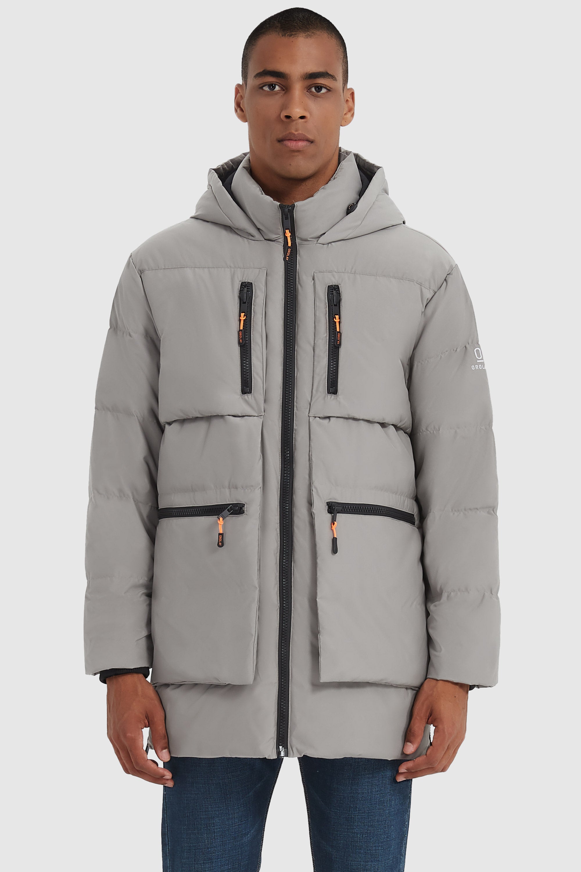 Hooded Thickened Windproof Down Jacket