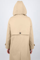 Single-Breasted Trench from Orolay - #color_Frosted Almond