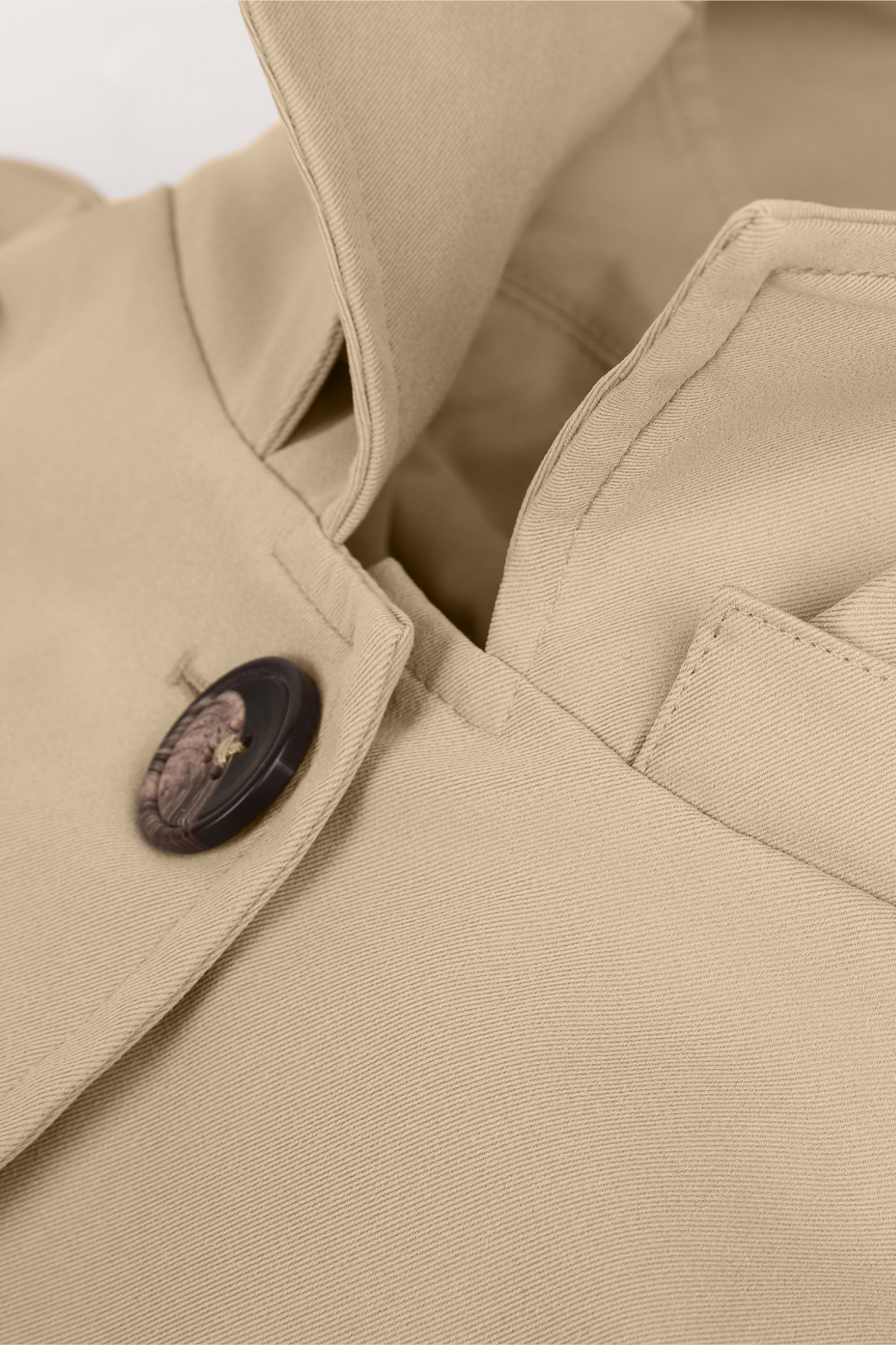 Single-Breasted Trench from Orolay - #color_Frosted Almond