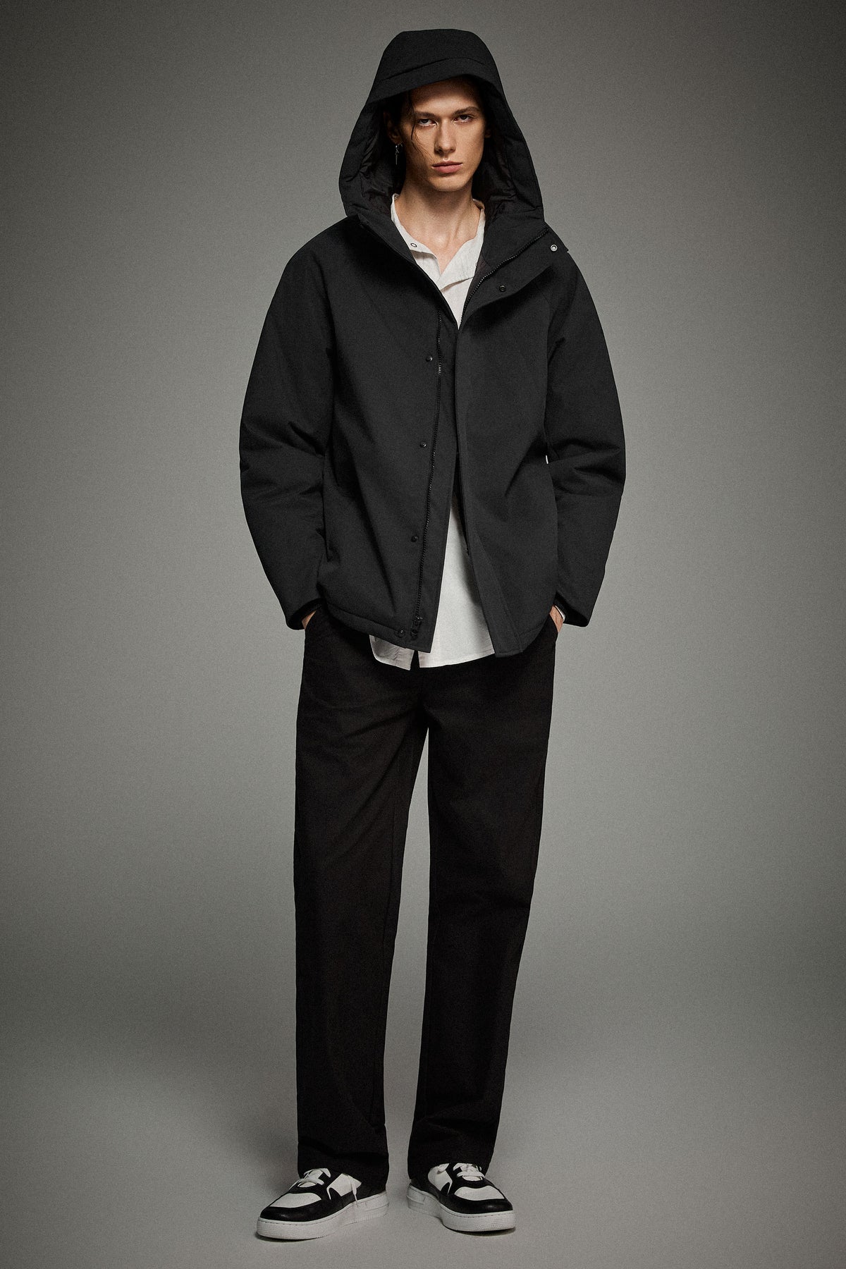 Hooded Lightweight Everyday Parka Jacket