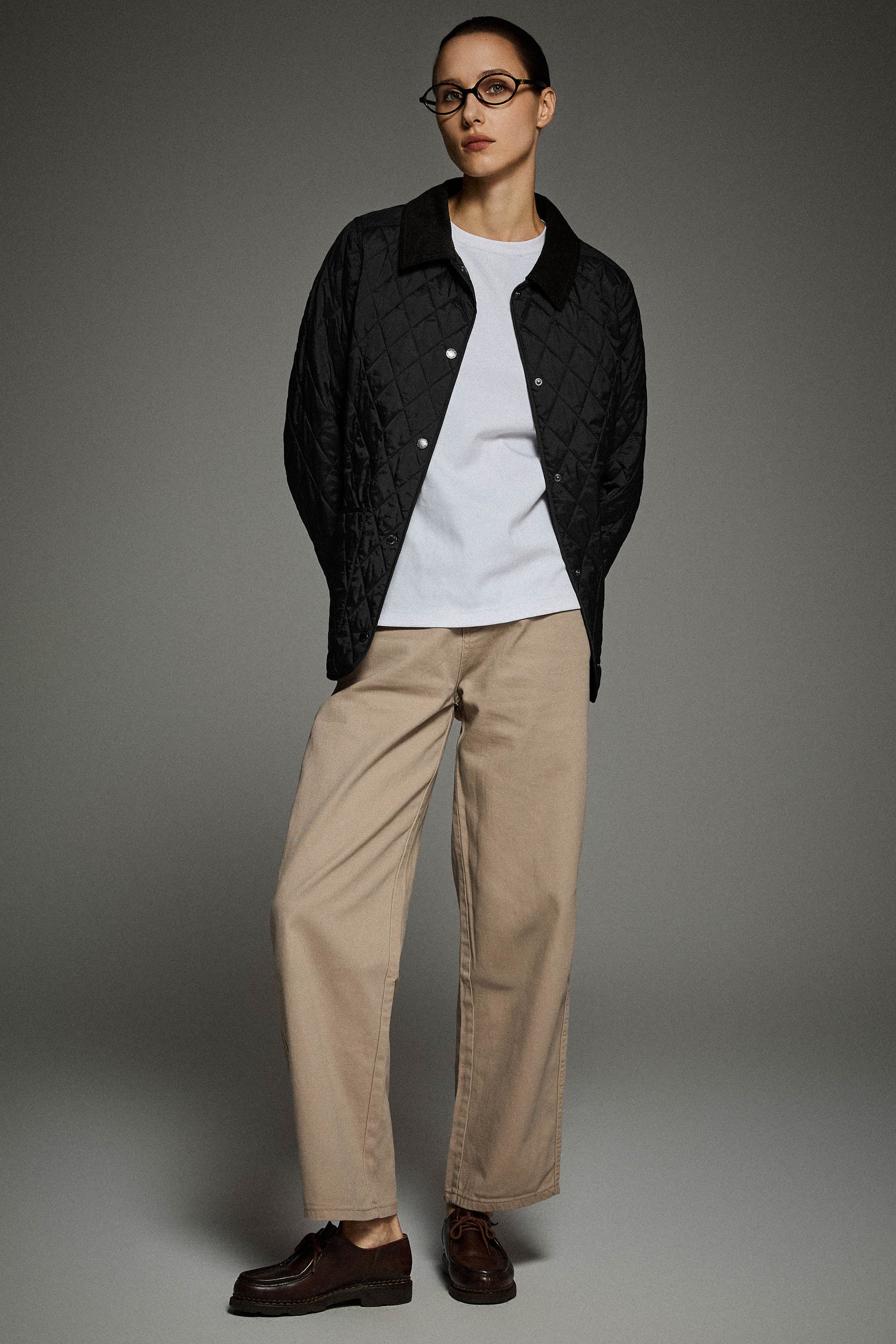 Lightweight Heritage Quilted Jacket #color_black