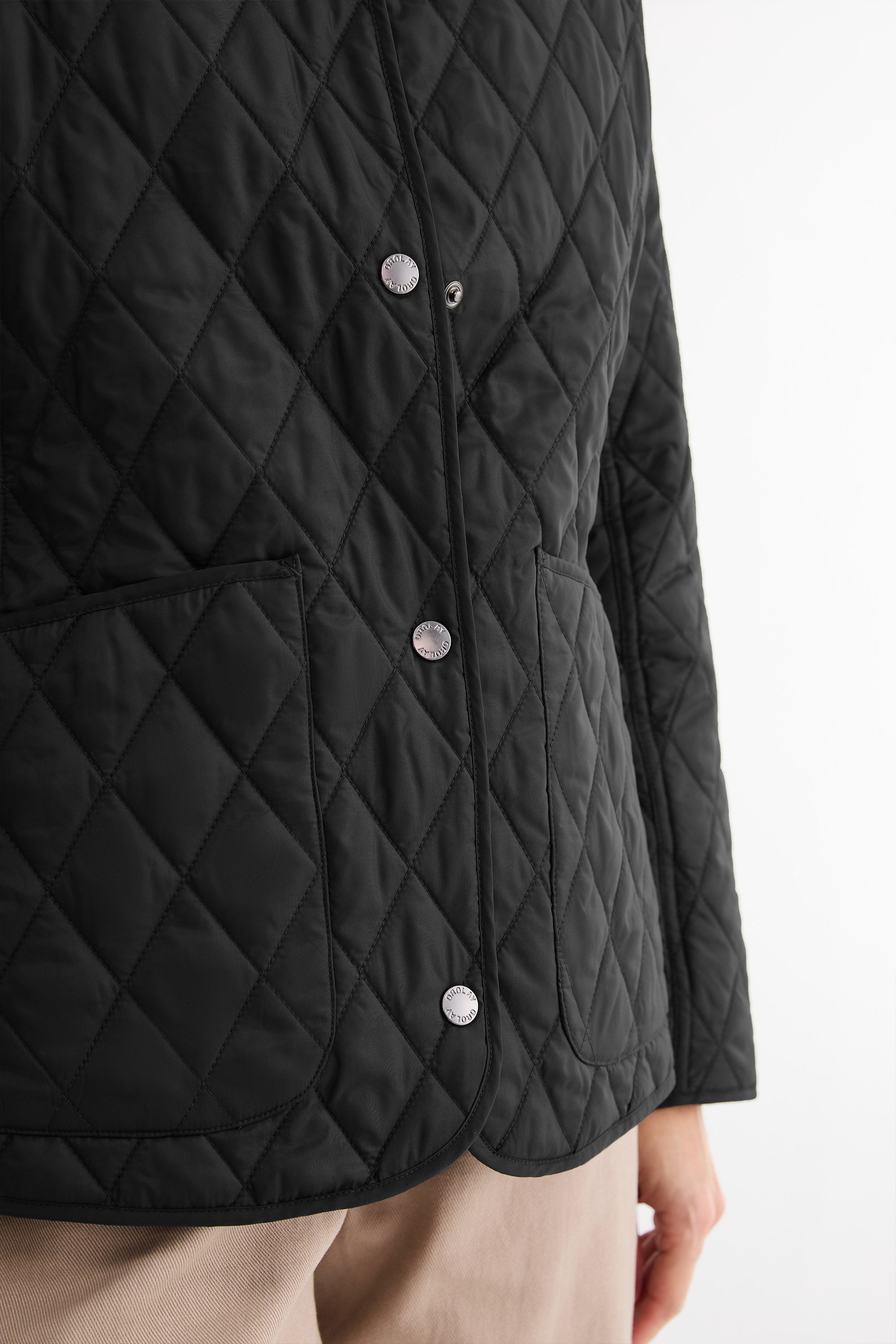 Lightweight Heritage Quilted Jacket #color_black