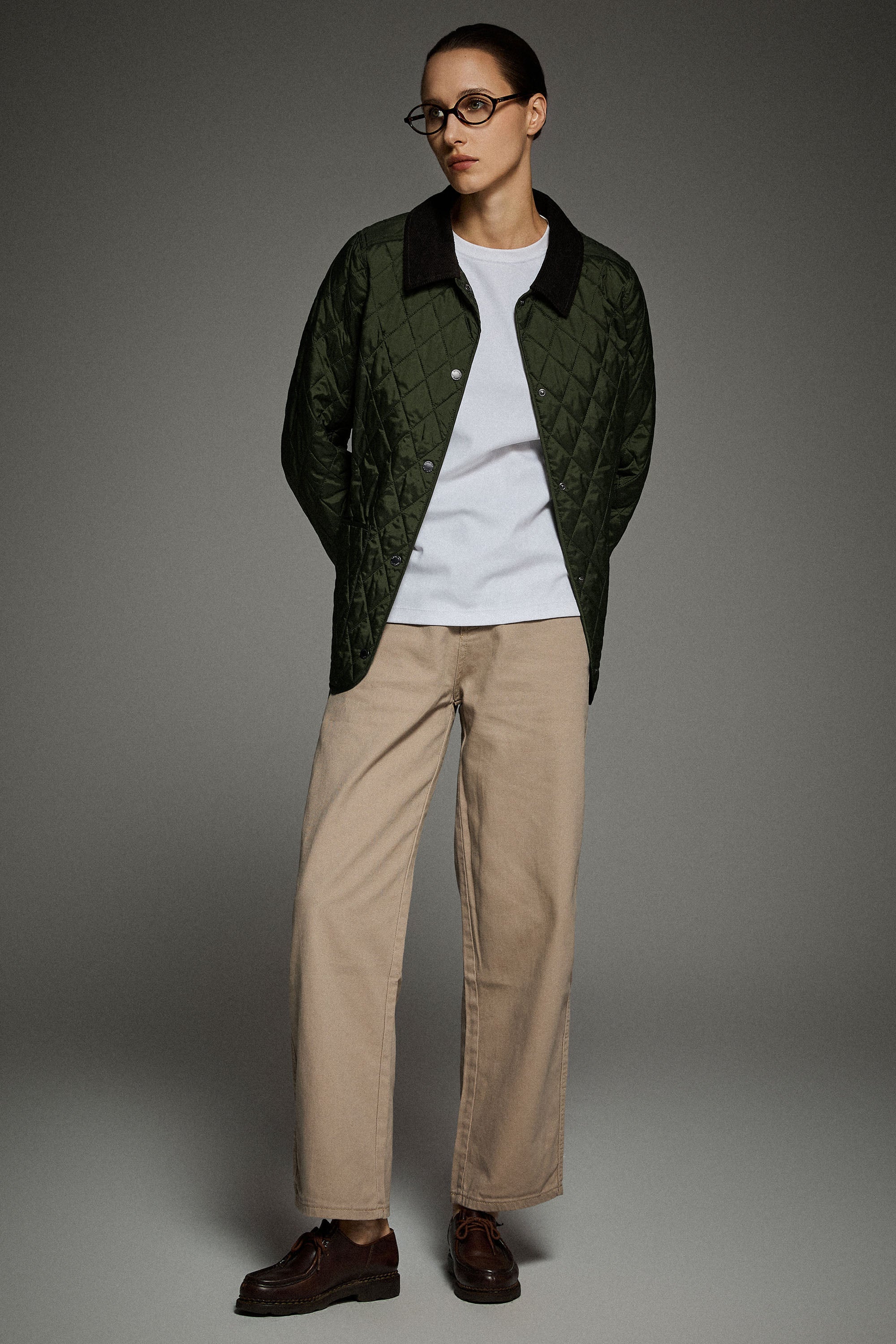 Lightweight Heritage Quilted Jacket #color_green