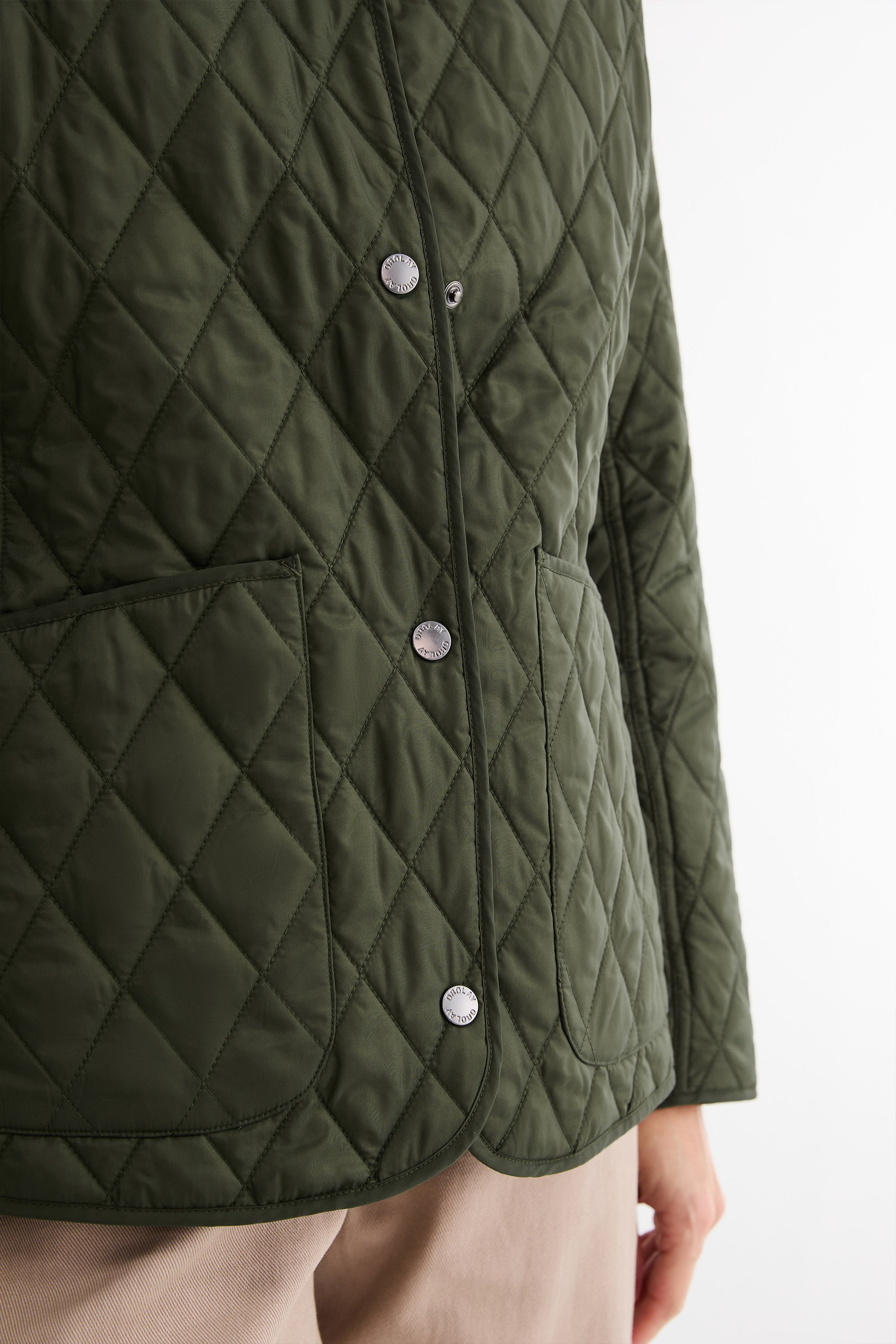 Lightweight Heritage Quilted Jacket #color_green