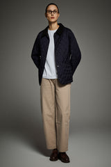 Lightweight Heritage Quilted Jacket #color_navy