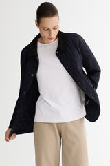 Lightweight Heritage Quilted Jacket #color_navy