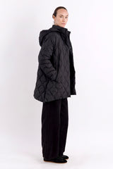 Orolay-Lightweight Long-Sleeve Puffer Jacket-#color_Black