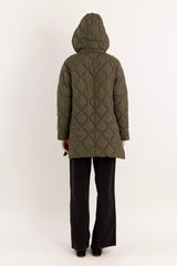 Oversized Quilted Lightweight Down Puffer Jacket