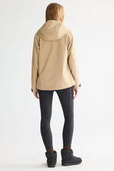 OROLAY Zip Up Rain Jacket Lightweight Hooded Windbreaker #color_khaki