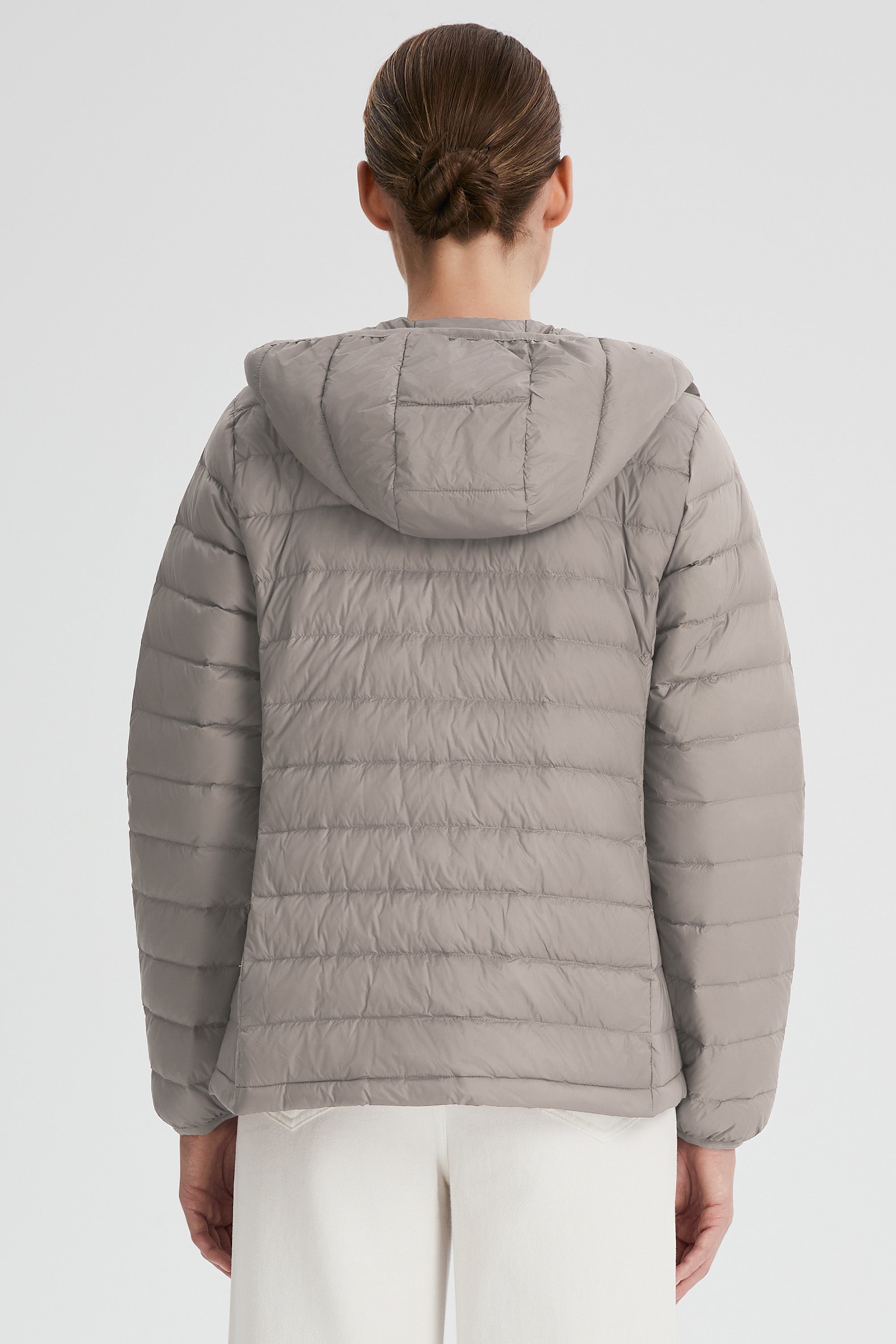 Orolay-Lightweight Packable Down Jacket with Stand Collar-#color_gray