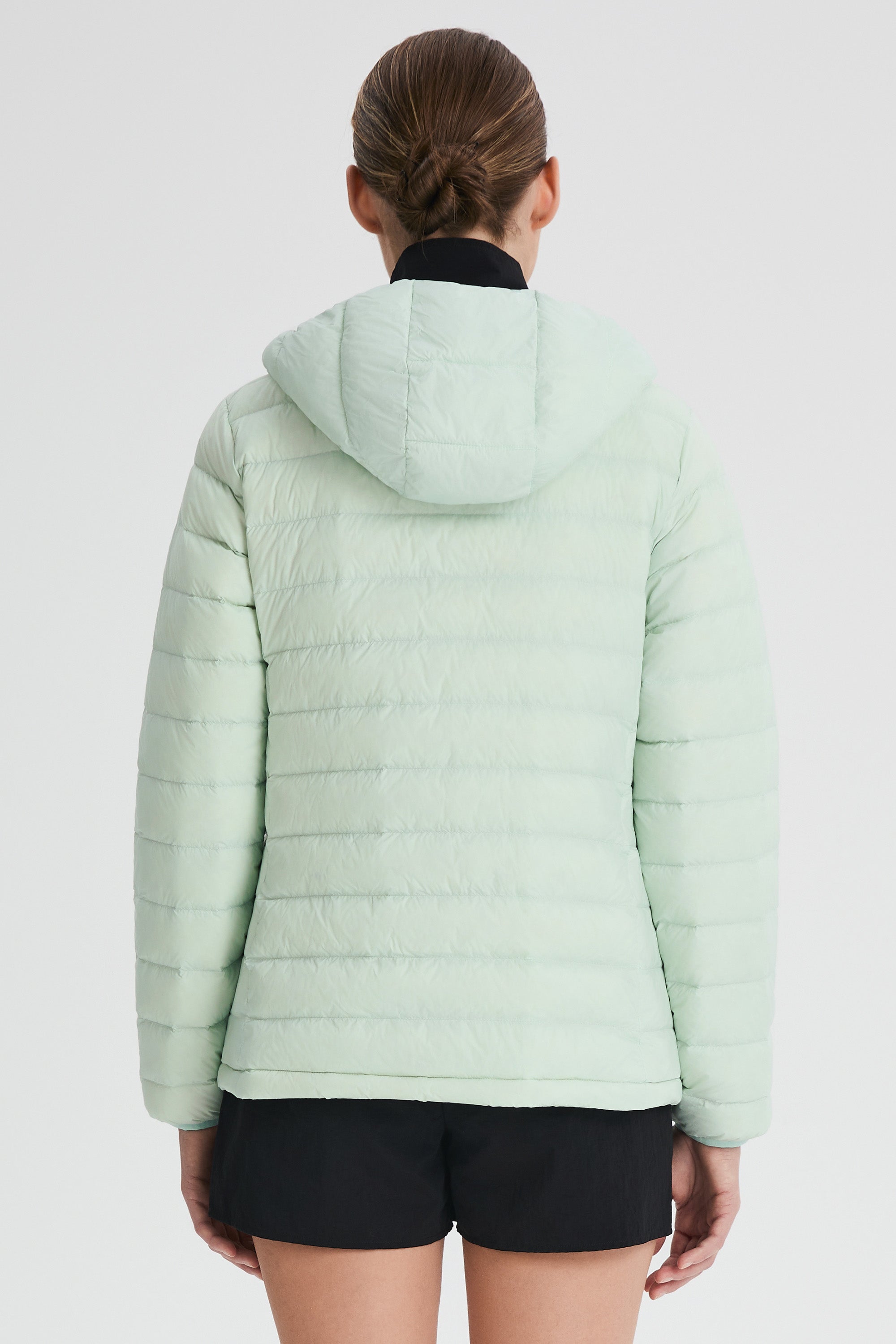 Orolay-Lightweight Packable Down Jacket with Stand Collar-#color_light green