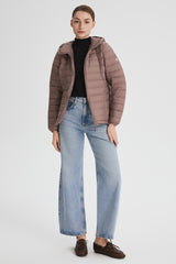 Orolay-Lightweight Packable Down Jacket with Stand Collar-#color_pink