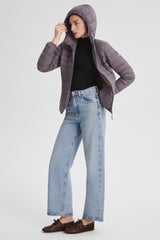 Orolay-Lightweight Packable Down Jacket with Stand Collar-#color_purple