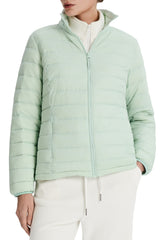 Orolay-Lightweight Packable Down Jacket with Stand Collar-#color_light green
